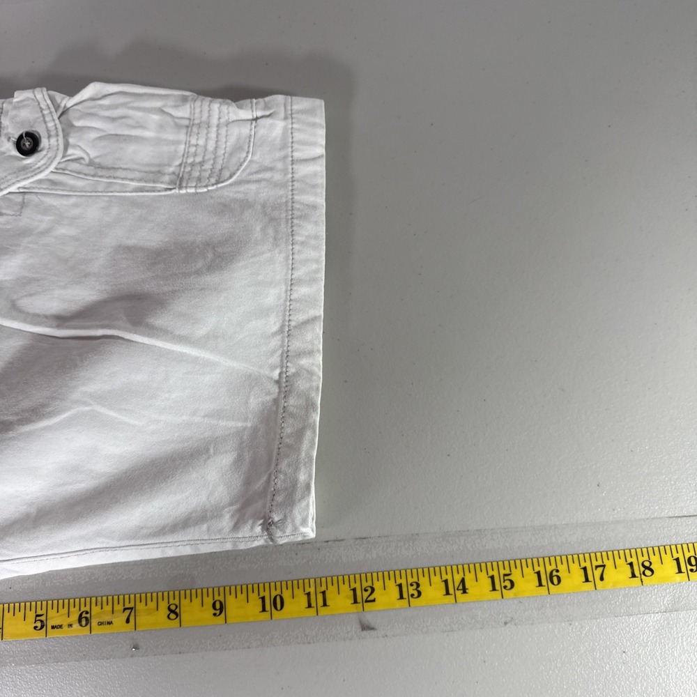 Ocean Pacific OP Cargo Shorts Mens 40 White Utility‎ Baggy Skater 90s Y2K Casual - Picture 13 of 13